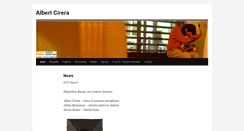 Desktop Screenshot of albertcirera.com