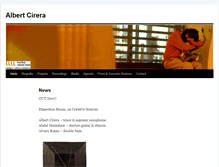 Tablet Screenshot of albertcirera.com